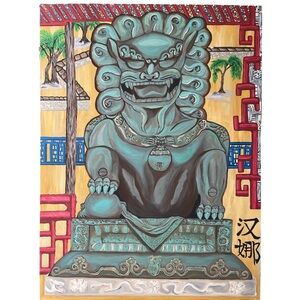 Original Art “Fu Dog” 2022